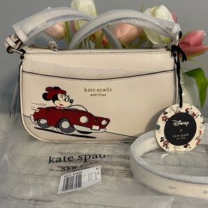 Nwt Kate spade x Disney macys exclusive Minnie Mouse small crossbody bag